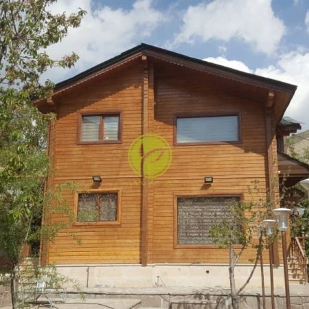 2 wooden house