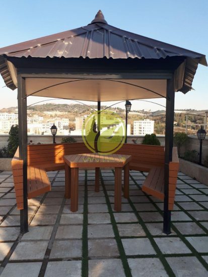 gazebo project in the roof garden