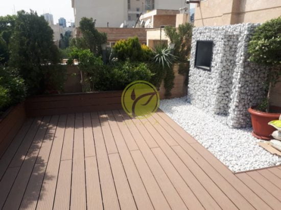 پروژه اجرا شده کفپوش چوب پلاست