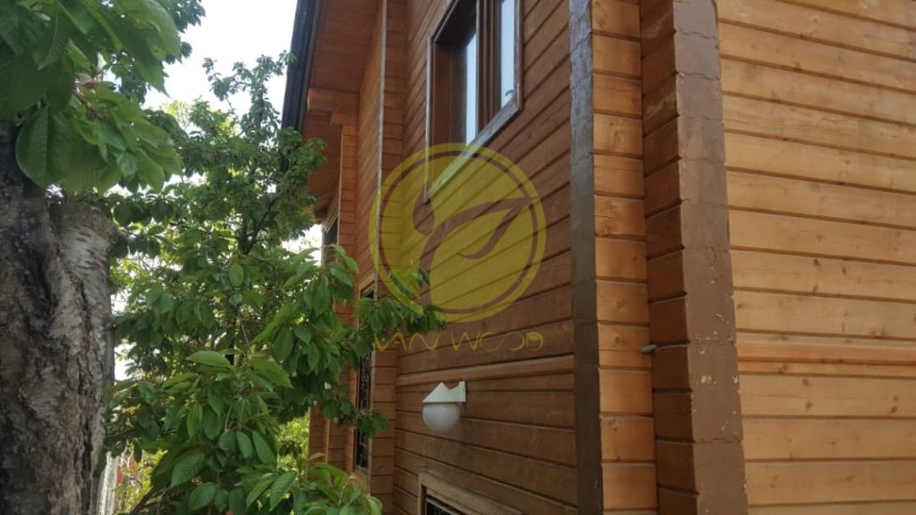Wooden house project implemented by Van Wood
