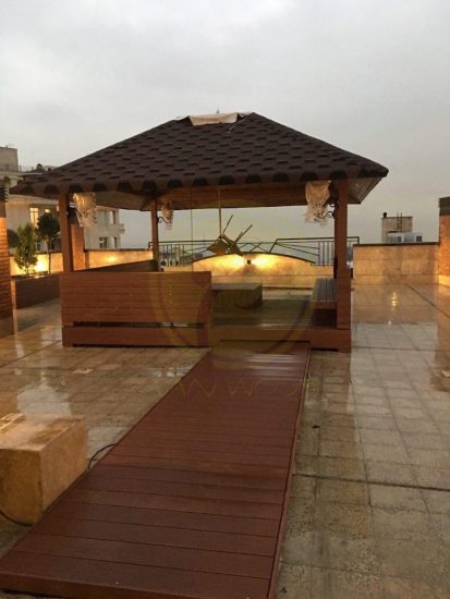 آلاچیق در روف گاردن