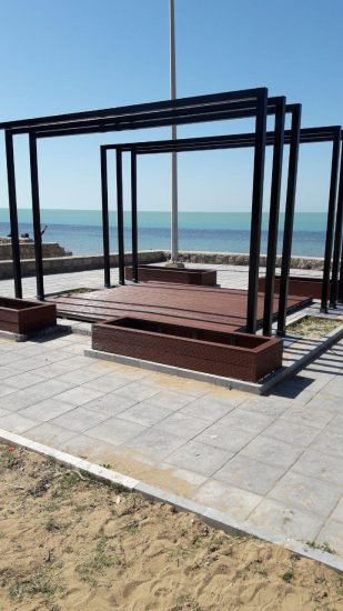 خط ساحلی بندرعباس - چوب پلاست ون وود