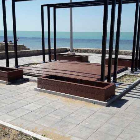 خط ساحلی بندرعباس - چوب پلاست ون وود