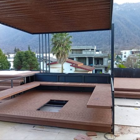 چوب پلاست نوشهر پروژه مهندس فرخی