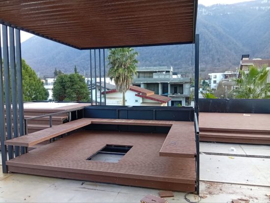 چوب پلاست نوشهر پروژه مهندس فرخی